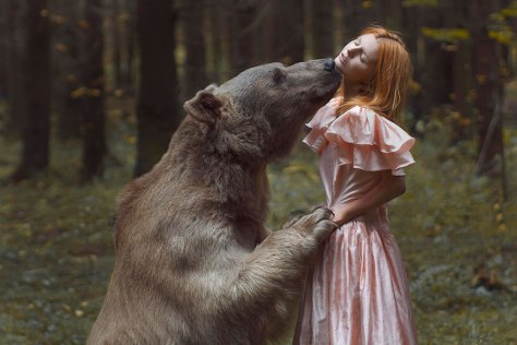katerina plotnikova photography 12 Girl and a Bear