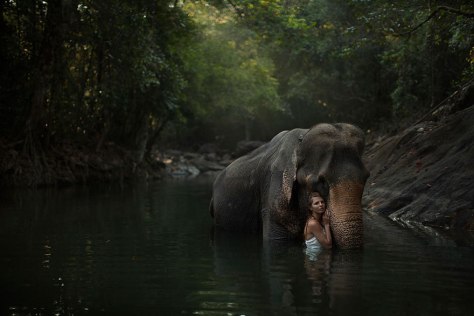 katerina plotnikova photography 13 Girl and an Elephant