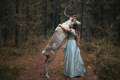katerina plotnikova photography 20 Girl and a Deer