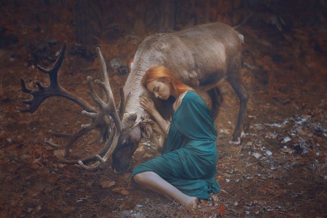 katerina plotnikova photography 5 Girl and a Deer